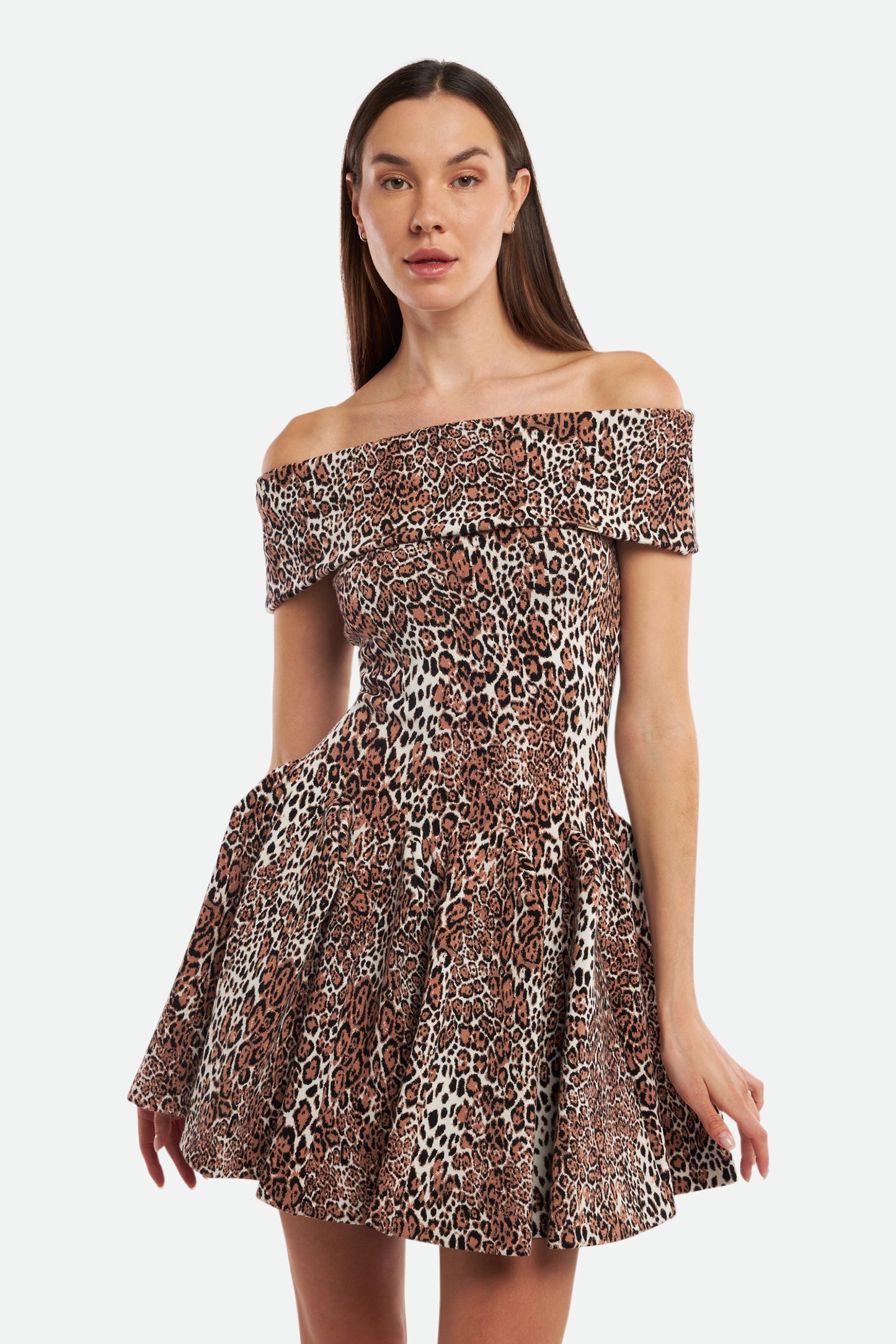 Elisabetta Franchi Spotted Mini Dress