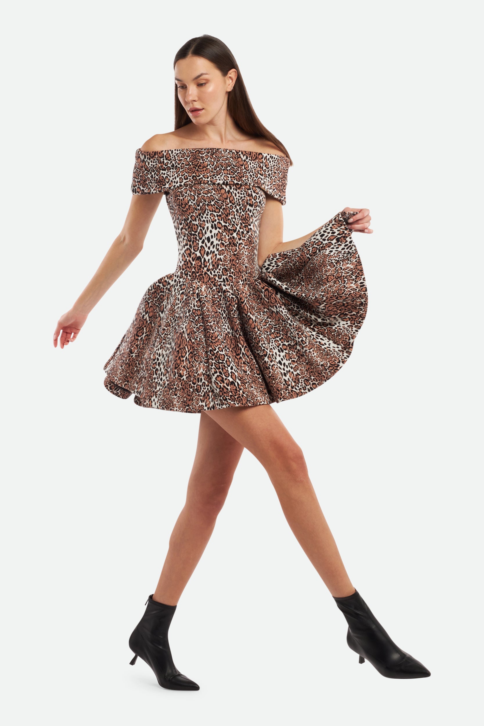 Elisabetta Franchi Spotted Mini Dress