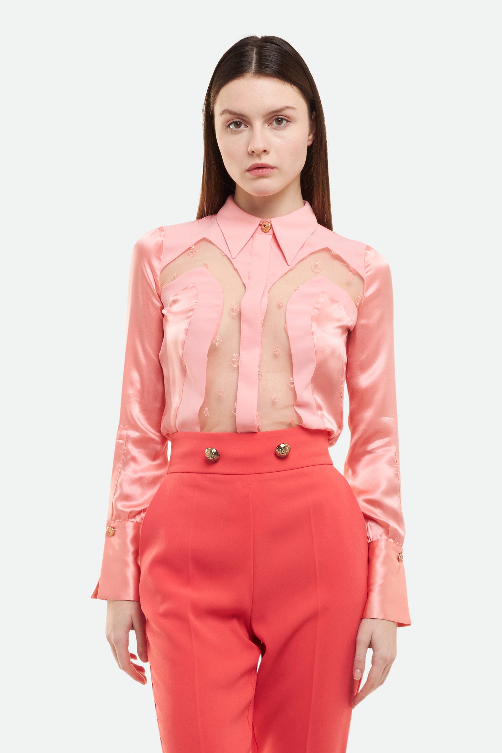 Elisabetta Franchi Pink Shirt