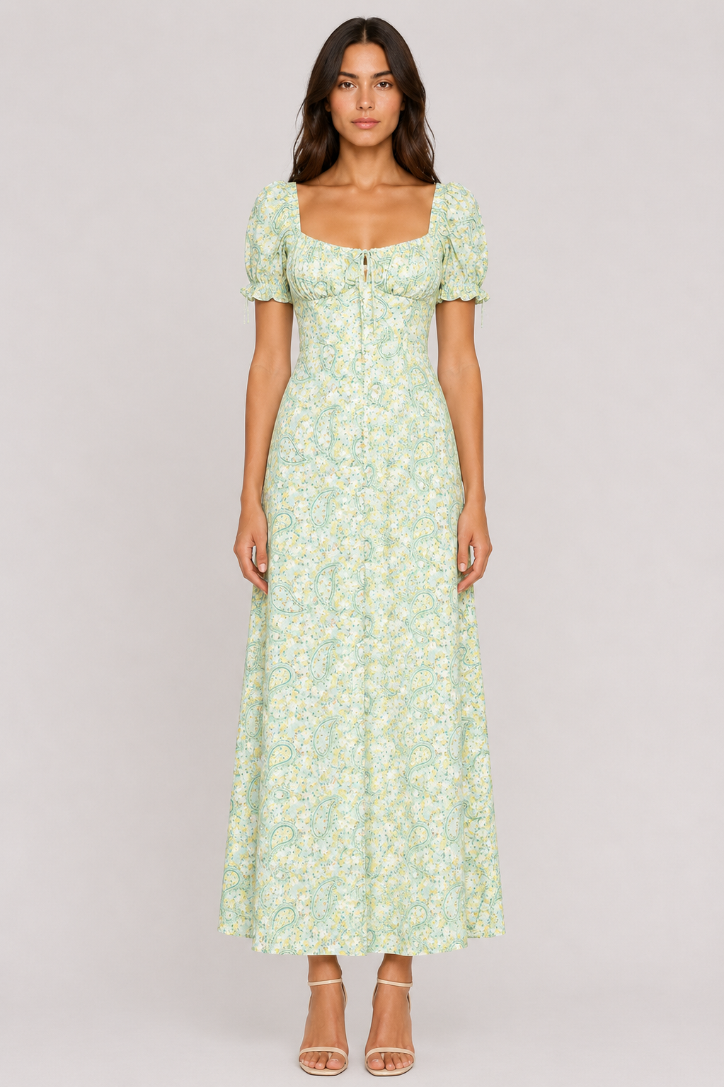 GLAMOROUS Long Paisley Dress
