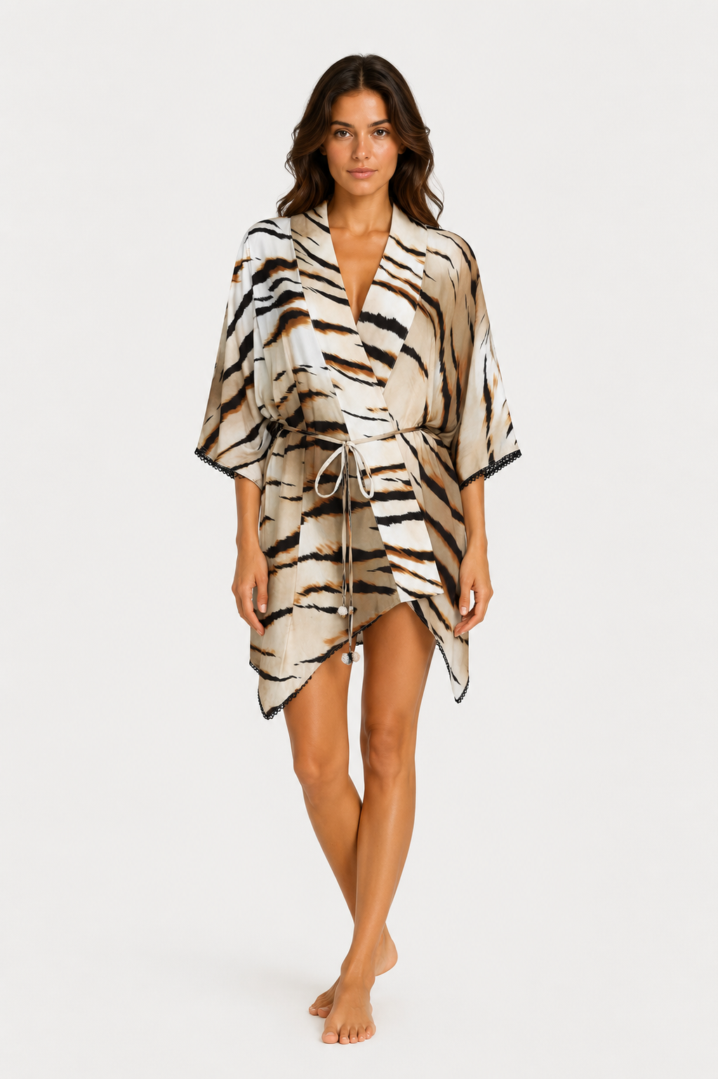 Twinset Caftano Animalier