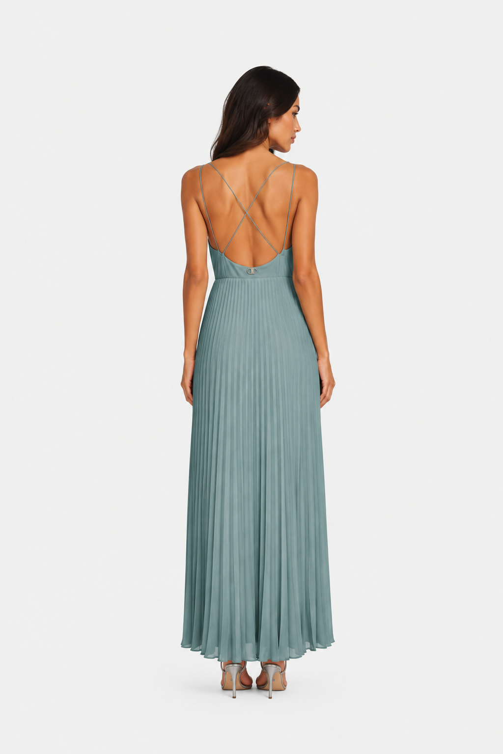 Twinset Midi Dress Blu