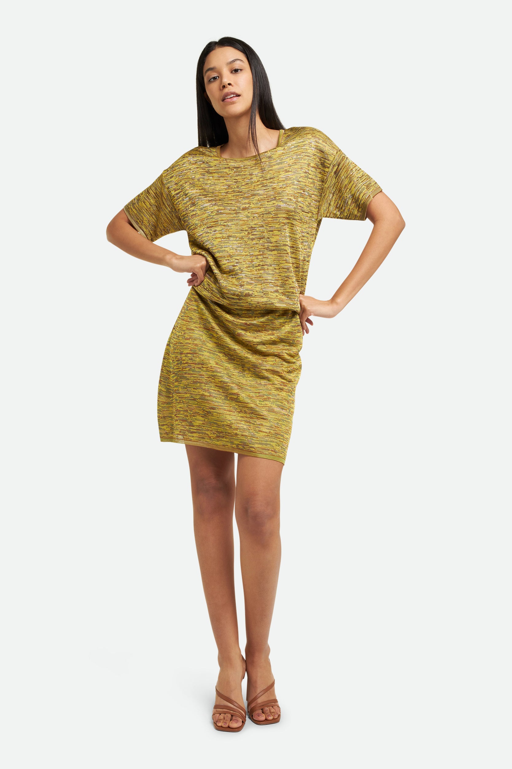 M Missoni Yellow Midi Dress