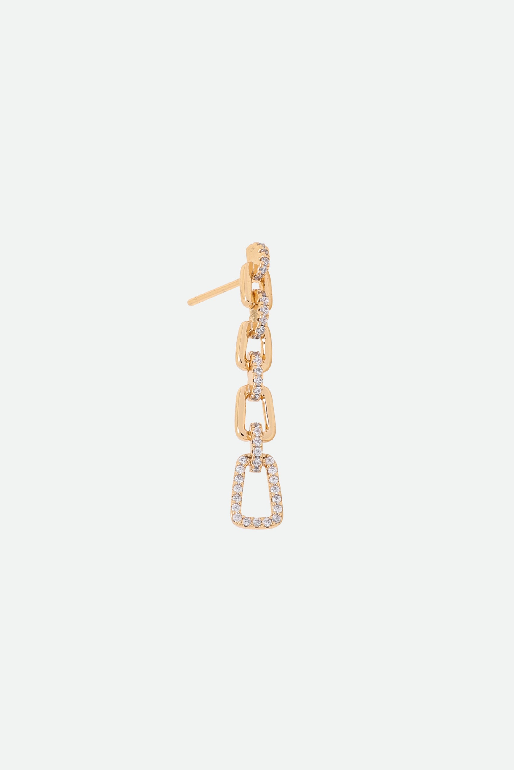 Melusina Bijoux Orecchini Catena Pendenti Dorati