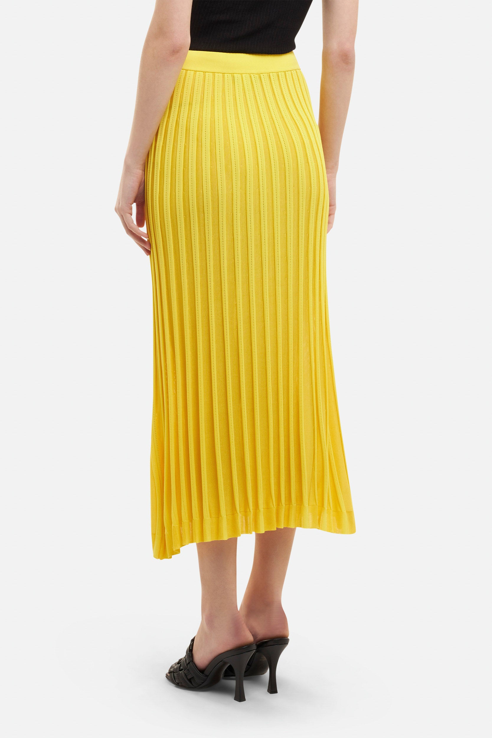 Elisabetta Franchi Yellow Skirt