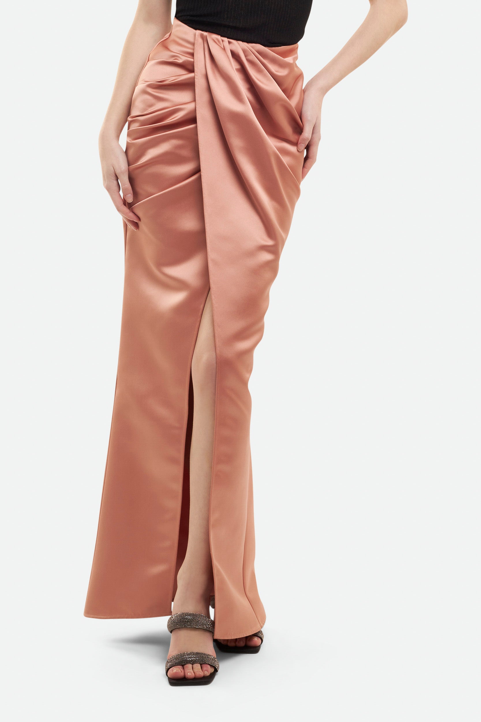 Elisabetta Franchi Pink Pencil Skirt
