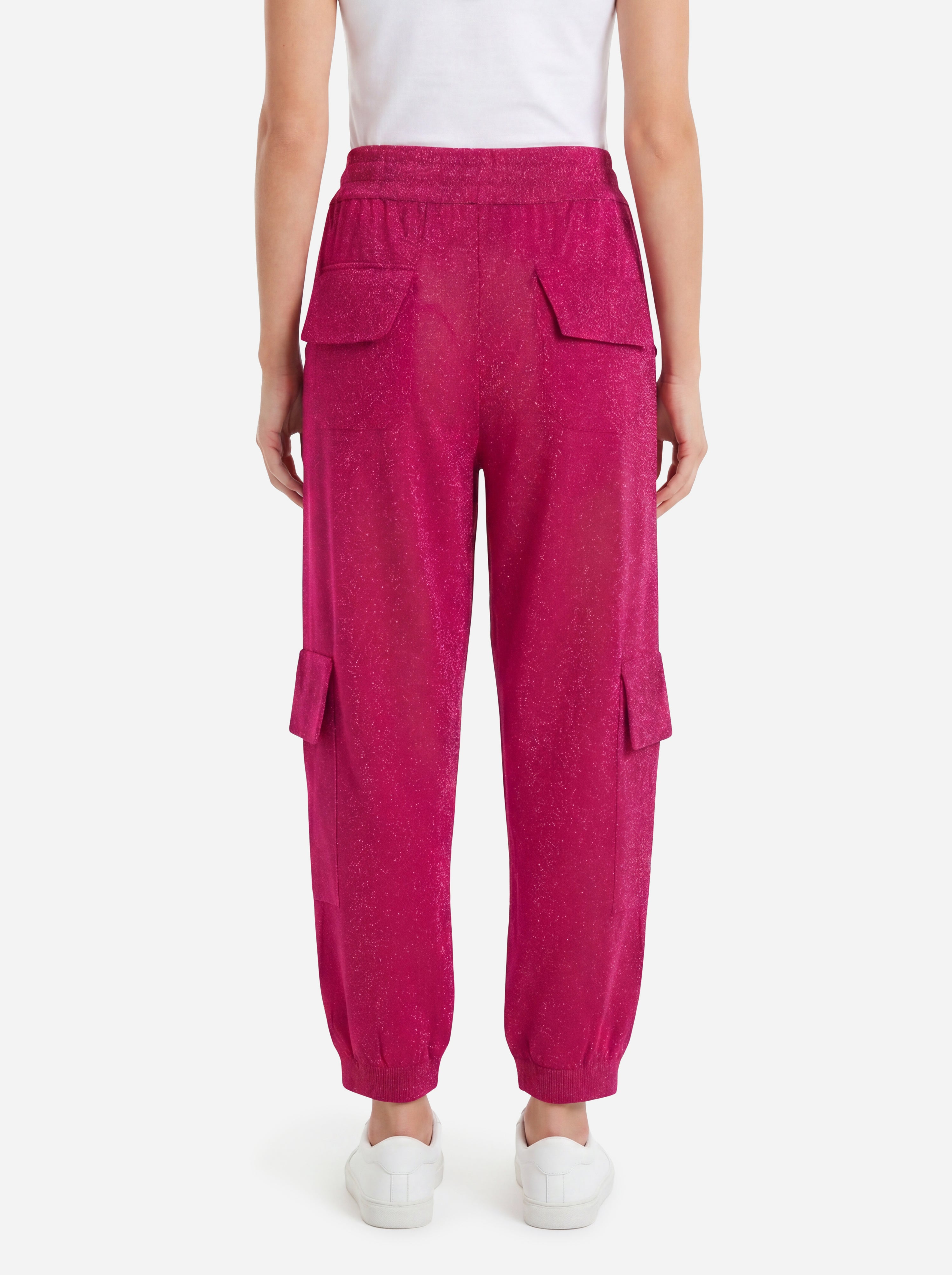 Circus Hotel Pantaloni Cargo Fucsia