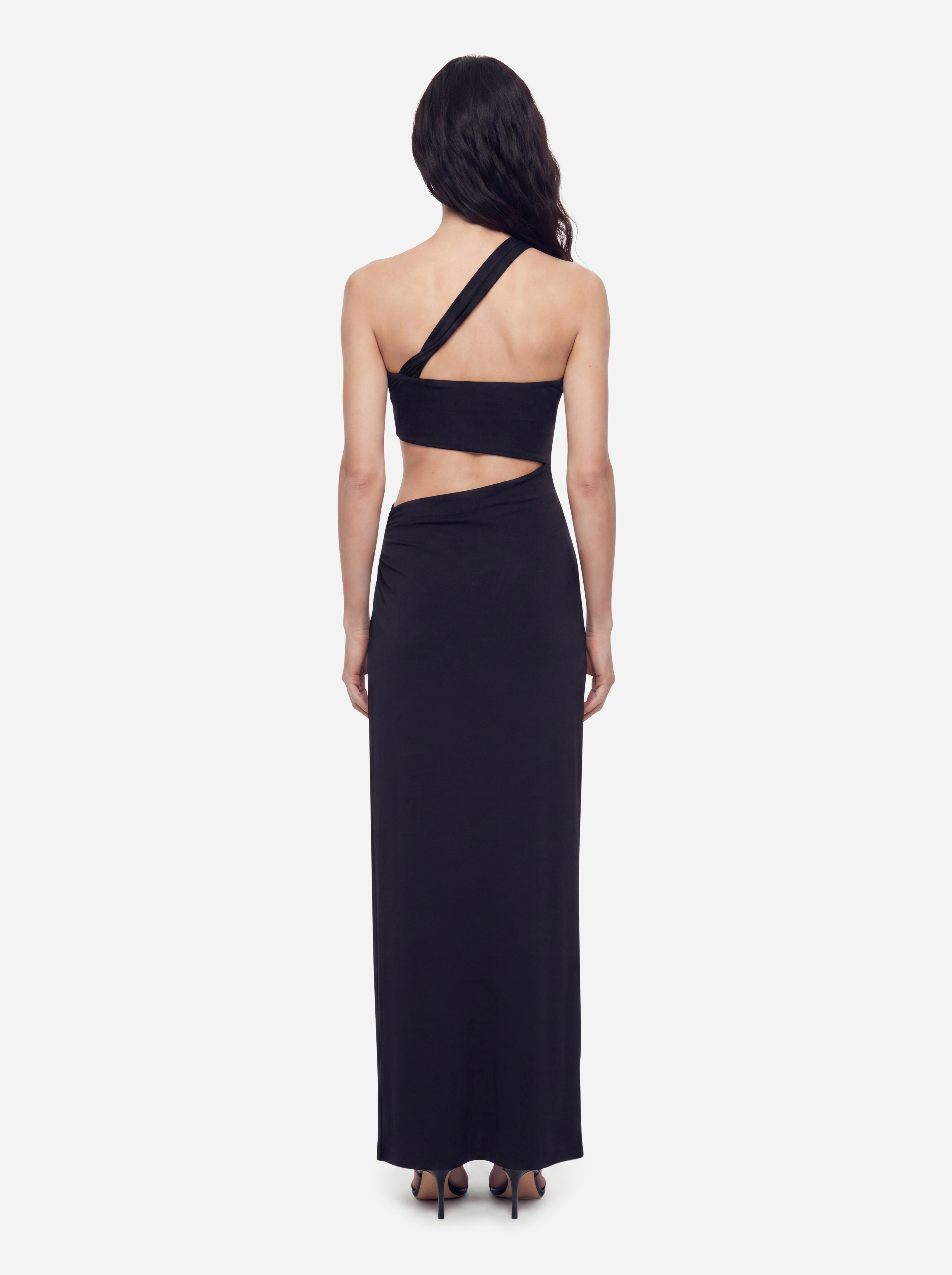 Circus Hotel Dress Cut Out Black
