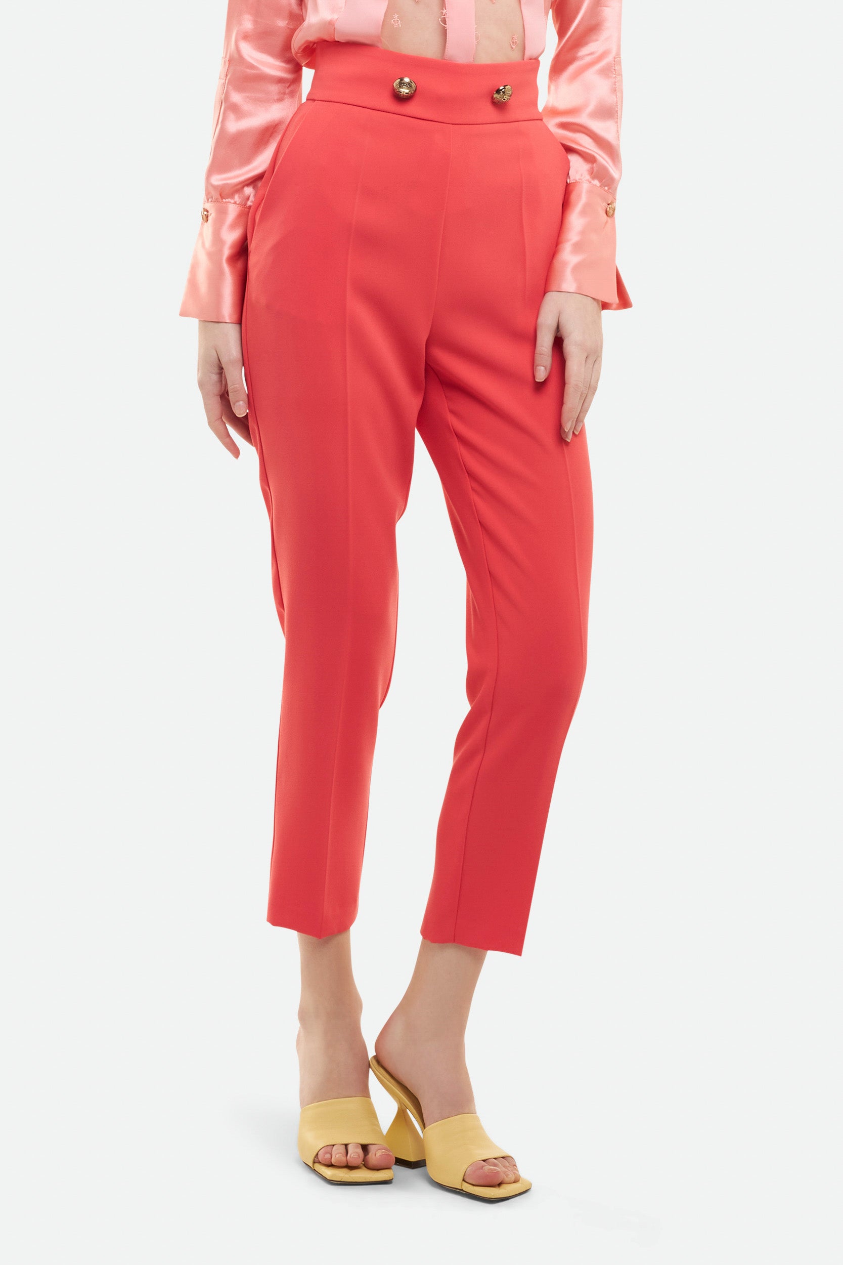 Elisabetta Franchi Grapefruit trousers