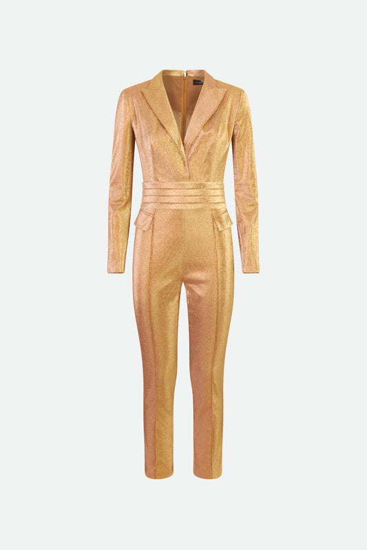 Elisabetta Franchi Tuta Cammello