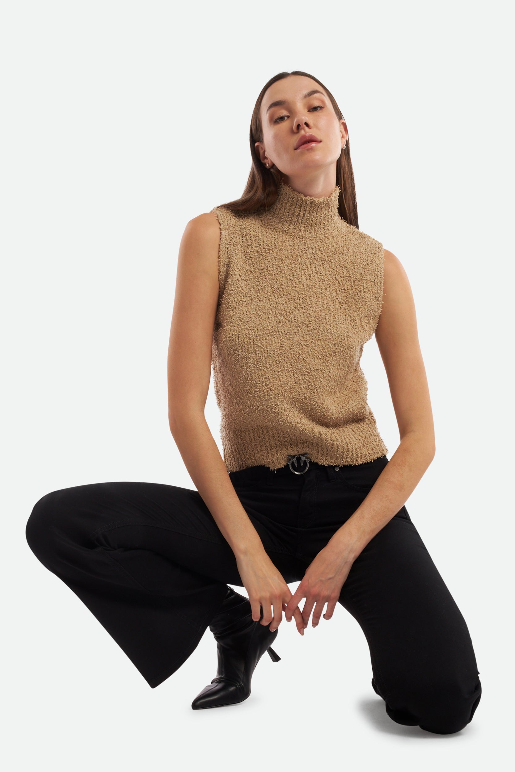 Pinko Gilet Beige