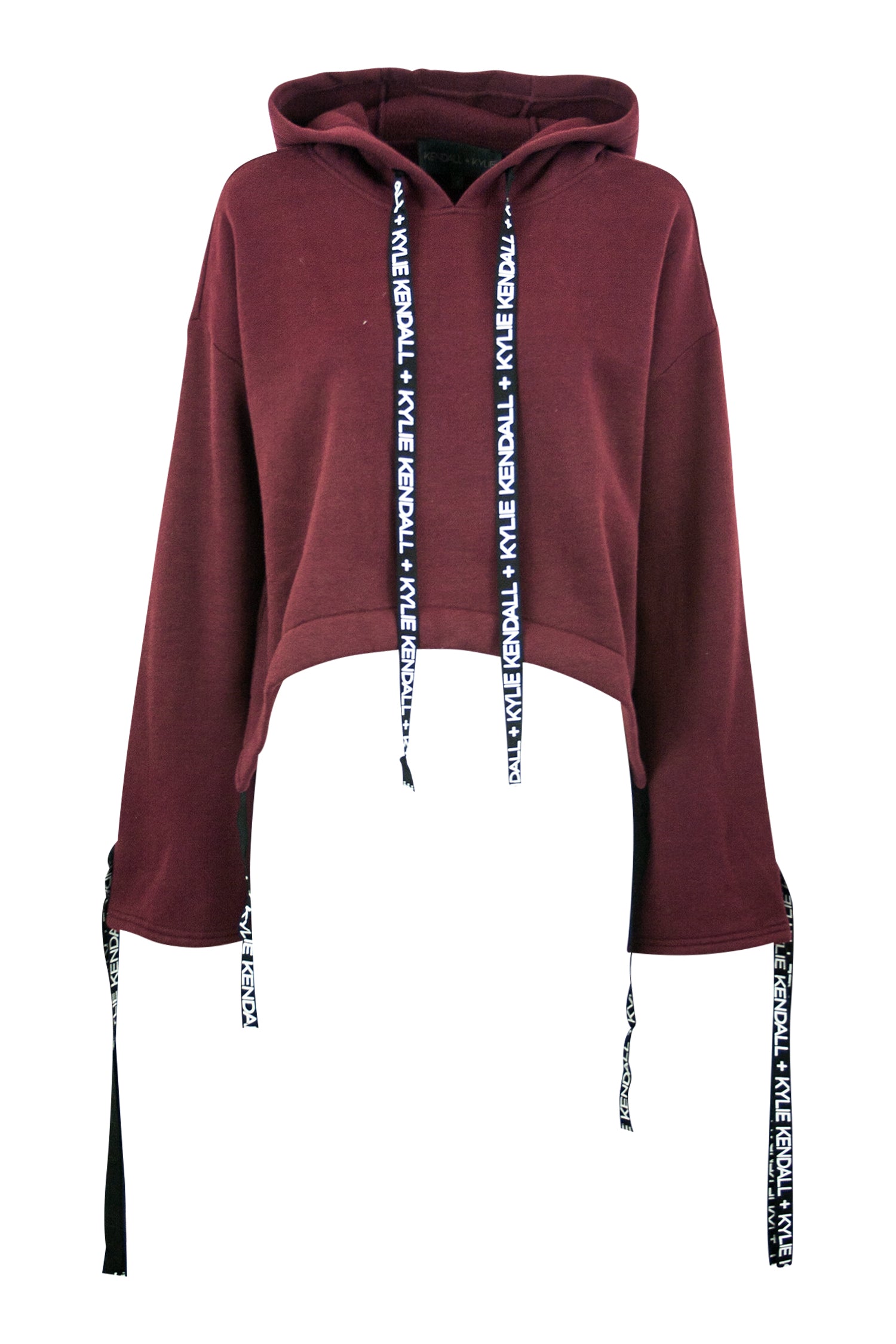 KENDALL AND KYLIE
Crop sweatshirt with Kendall + Kylie logo tapes