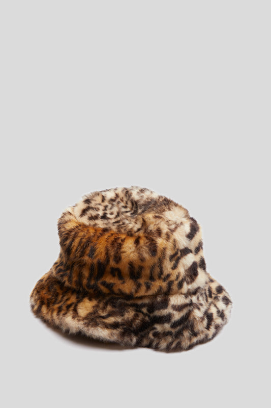 STAND STUDIO Cappello Bucket Wera Leopardato