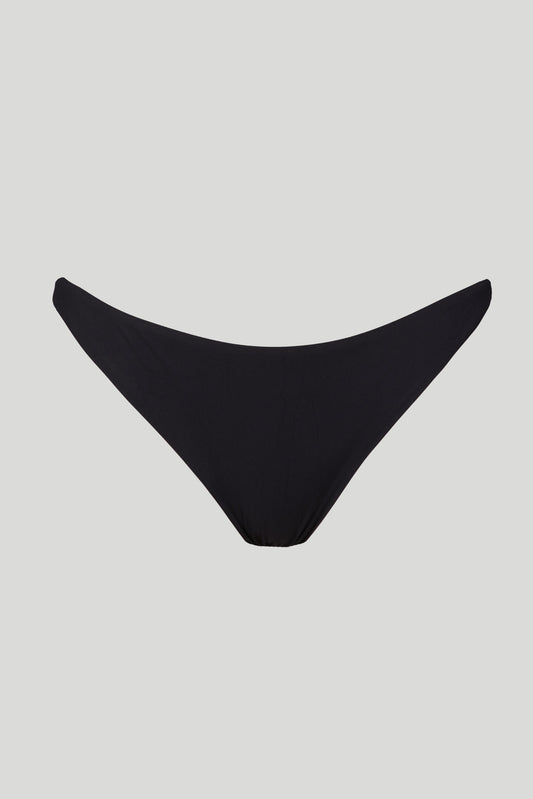 MOSCHINO Black Bikini Slip with Moschino Swim Logo