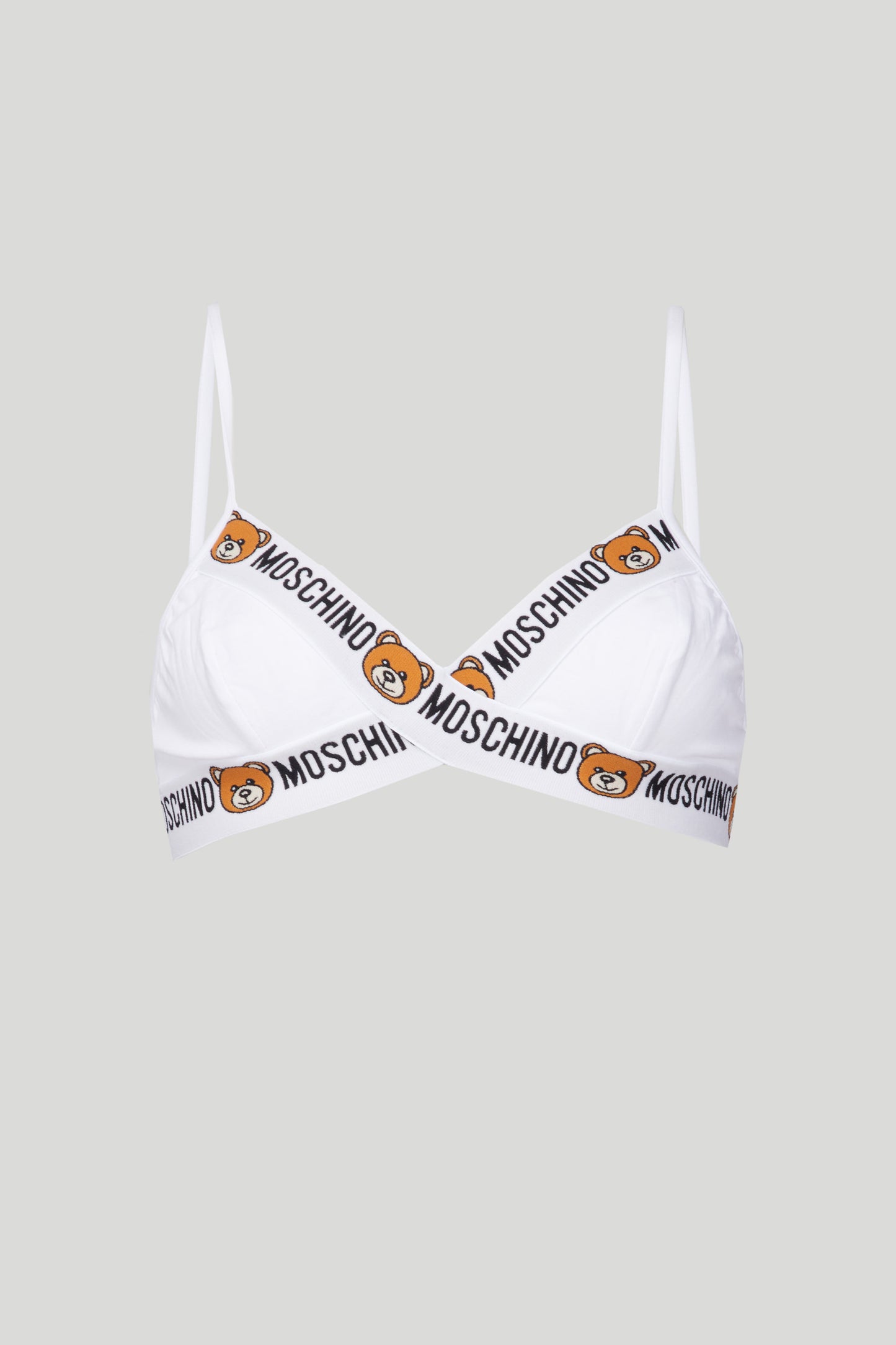 MOSCHINO Reggiseno Incrocio Bianco