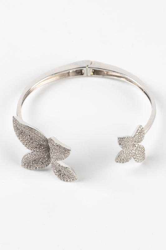 White Flower Bracelet