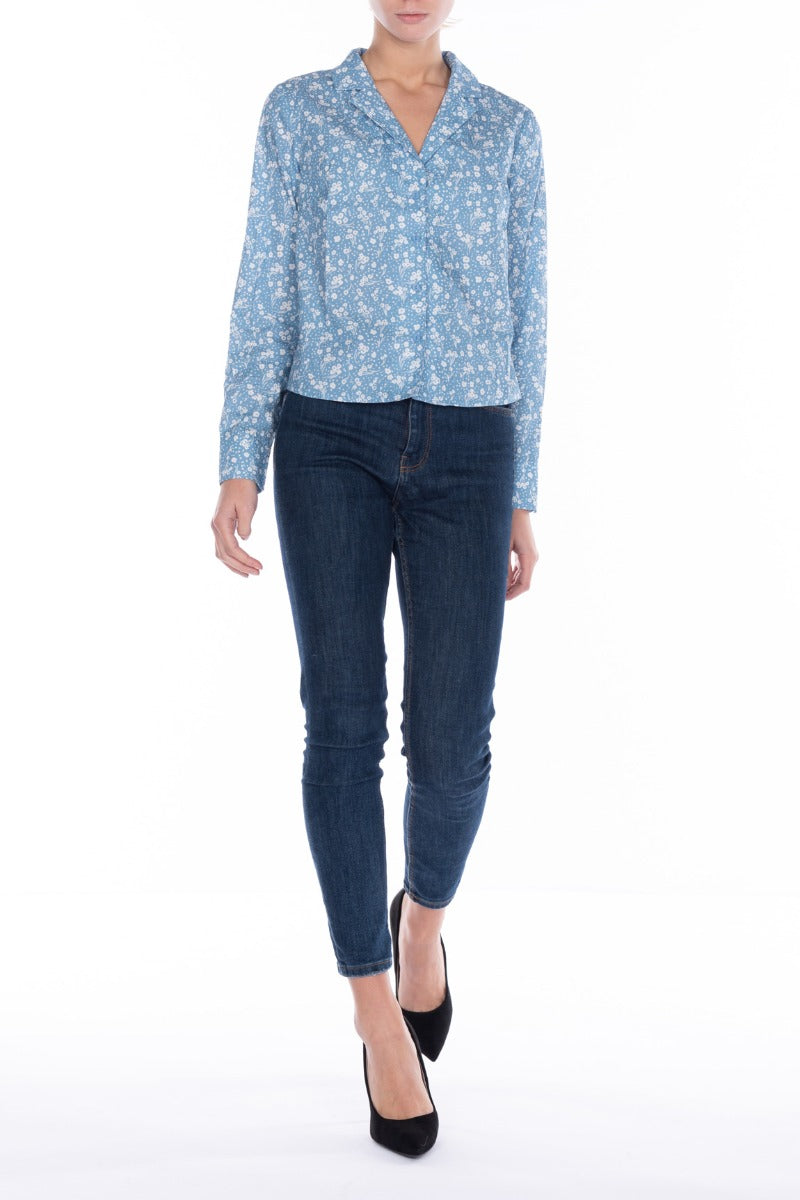 GLAMOROUS Camicia Micro Fiori