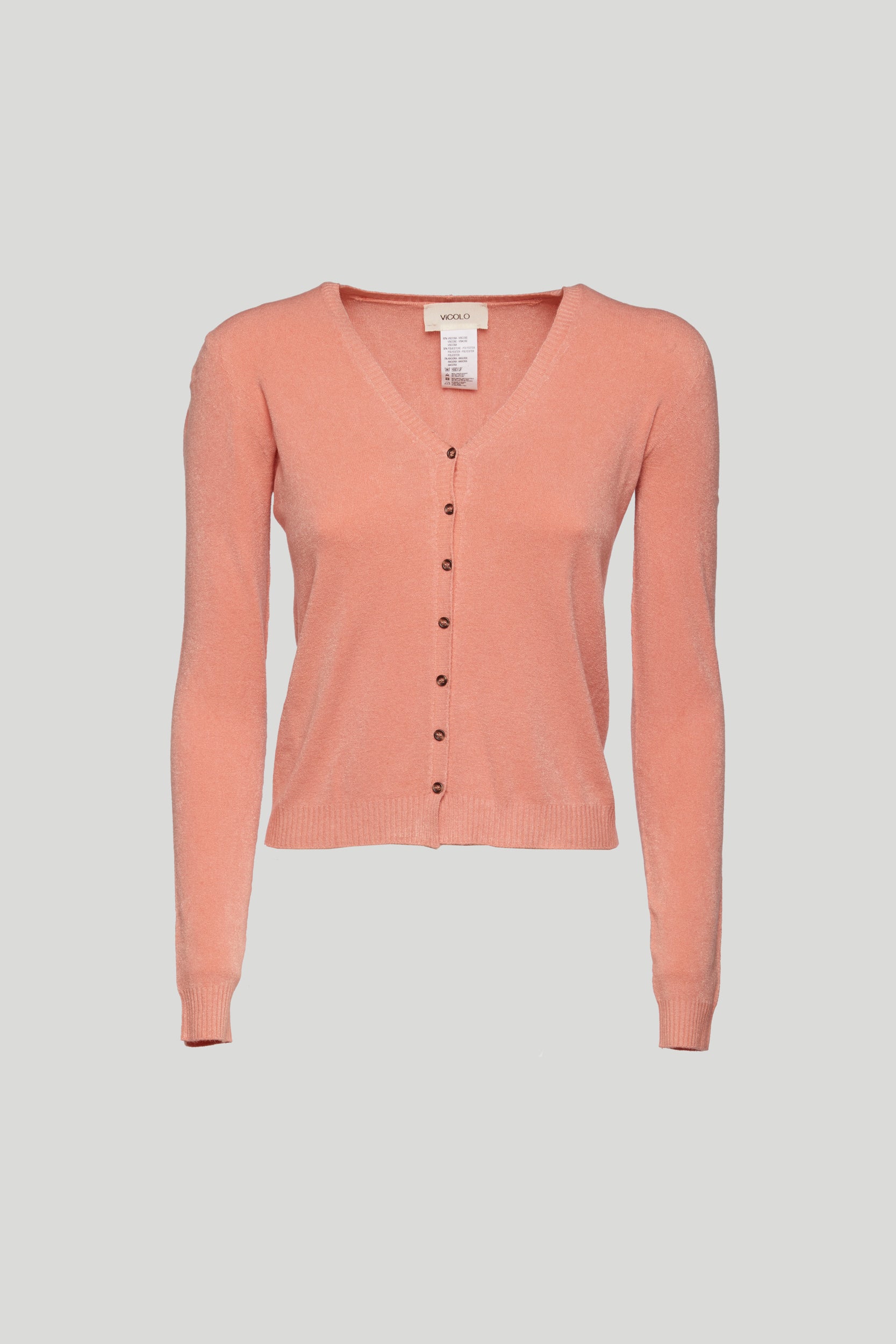 VICOLO Pink Cardigan