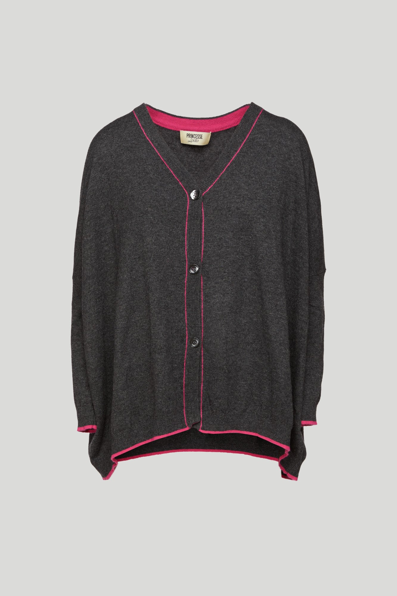 PRINCESSE LODO Cardigan Grigio