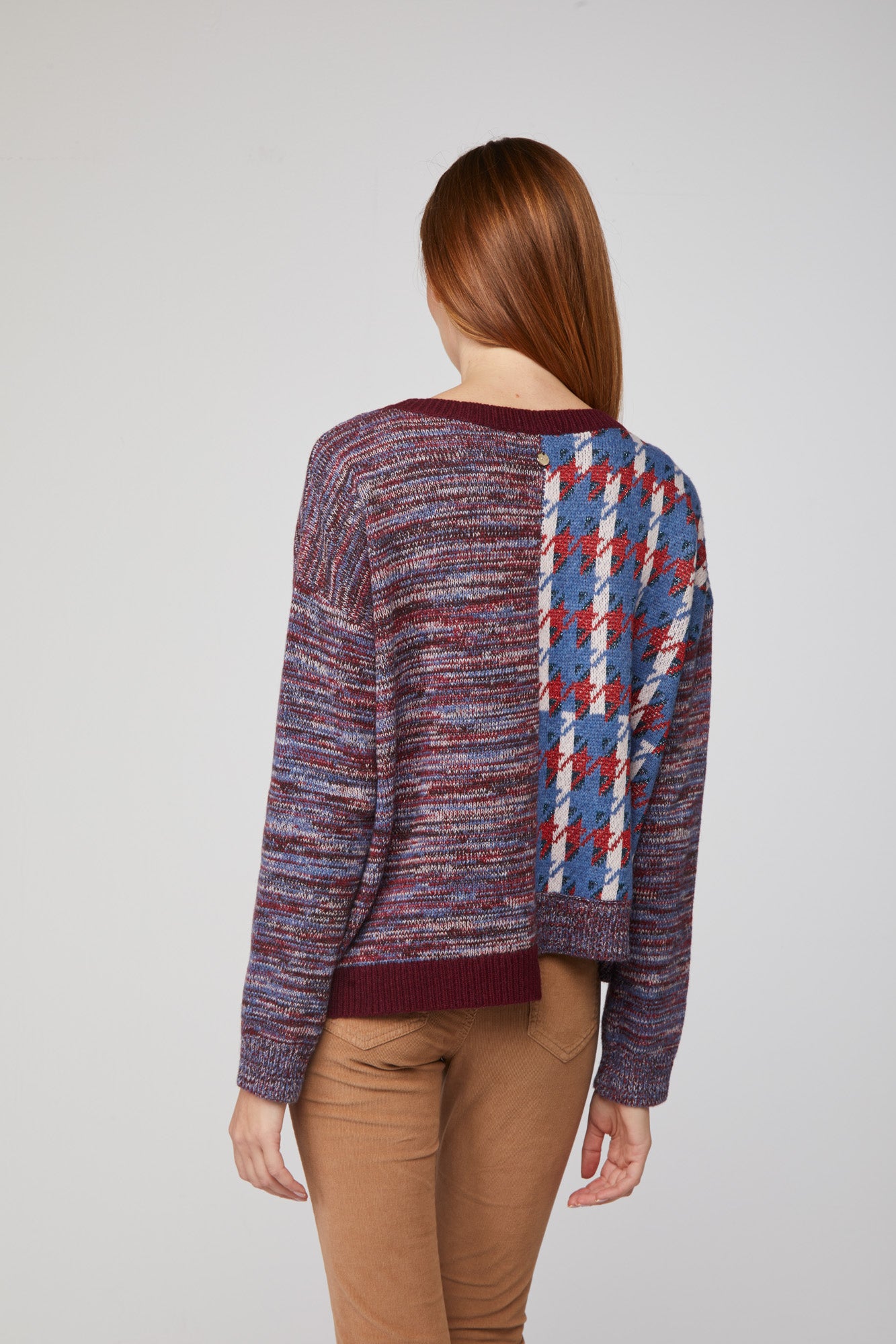 TWINSET Maglione Patchwork Multicolor