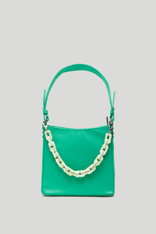 HVISK Amble Bag in Green Recycled Nylon