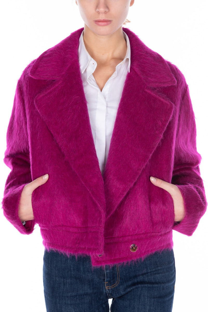 TWINSET Bomber Blazer Fuxia