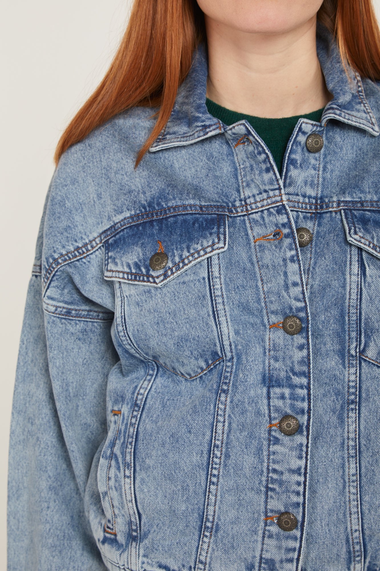 LIU-JO Giubbotto Denim Blu