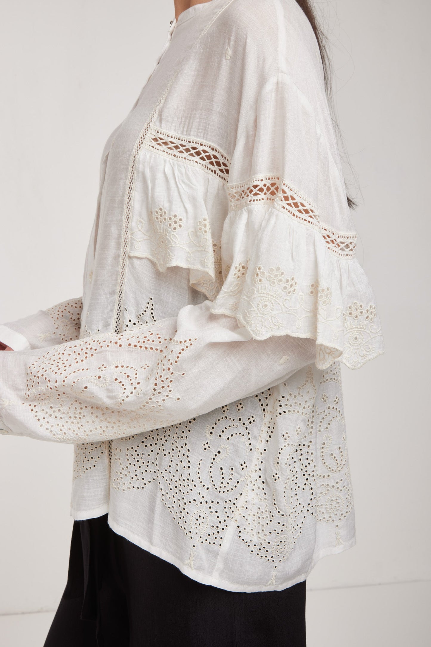 PATRIZIA PEPE Blusa Panna Intarsio