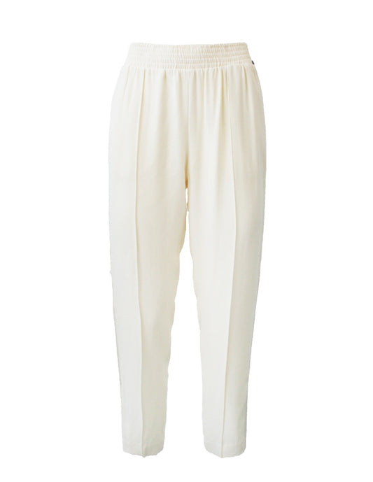 TWIN SET
Twinset trousers in white cady
