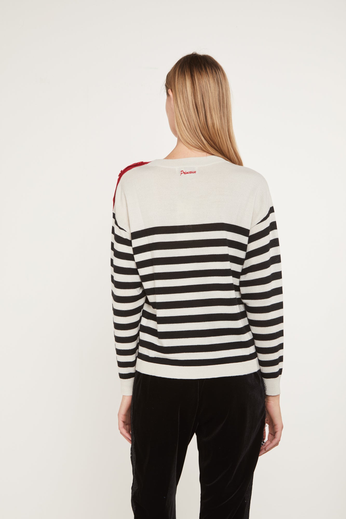 PRINCESS LODO Striped Sweater