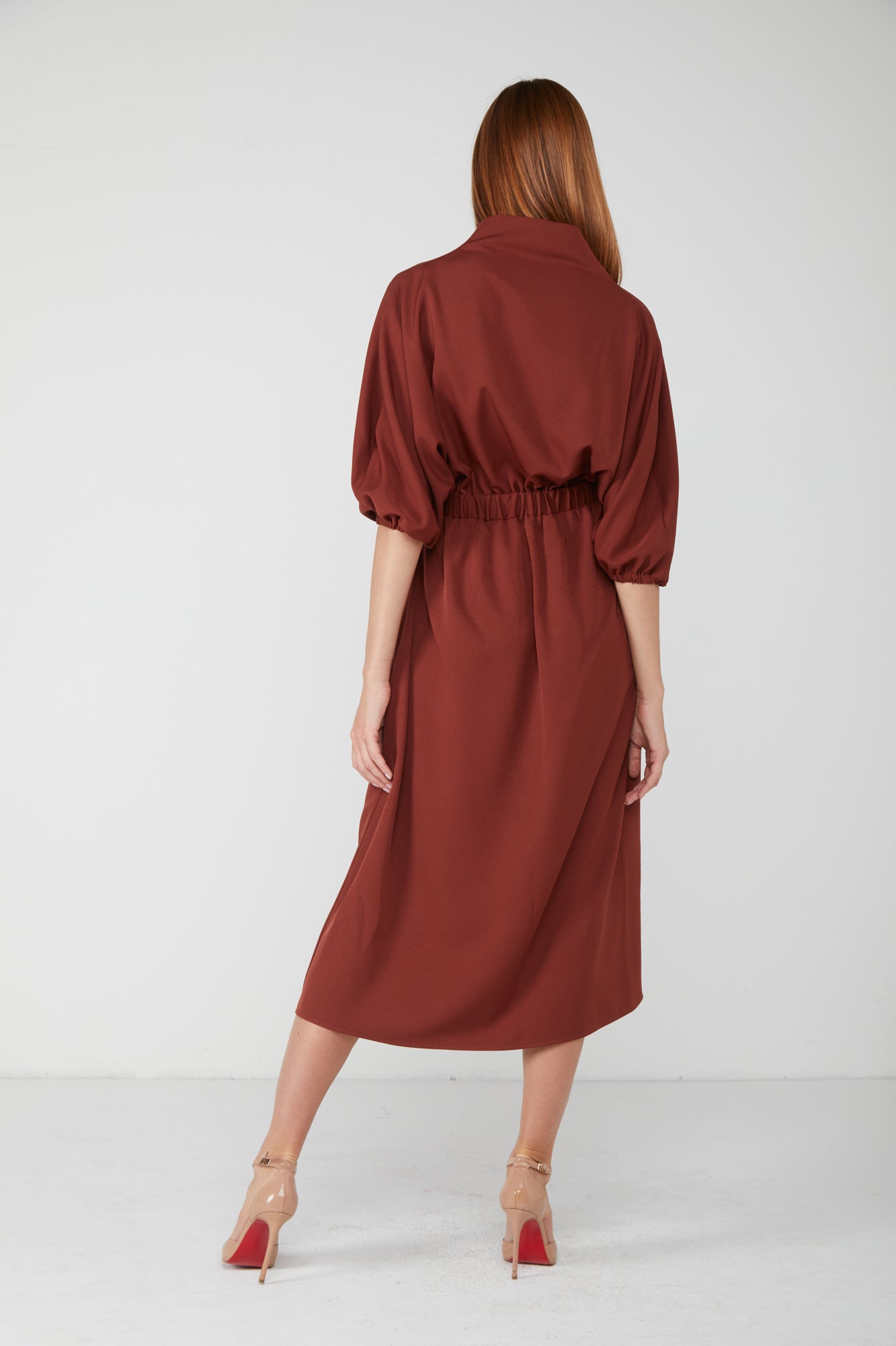 SILKE Bicolor Kimono Dress