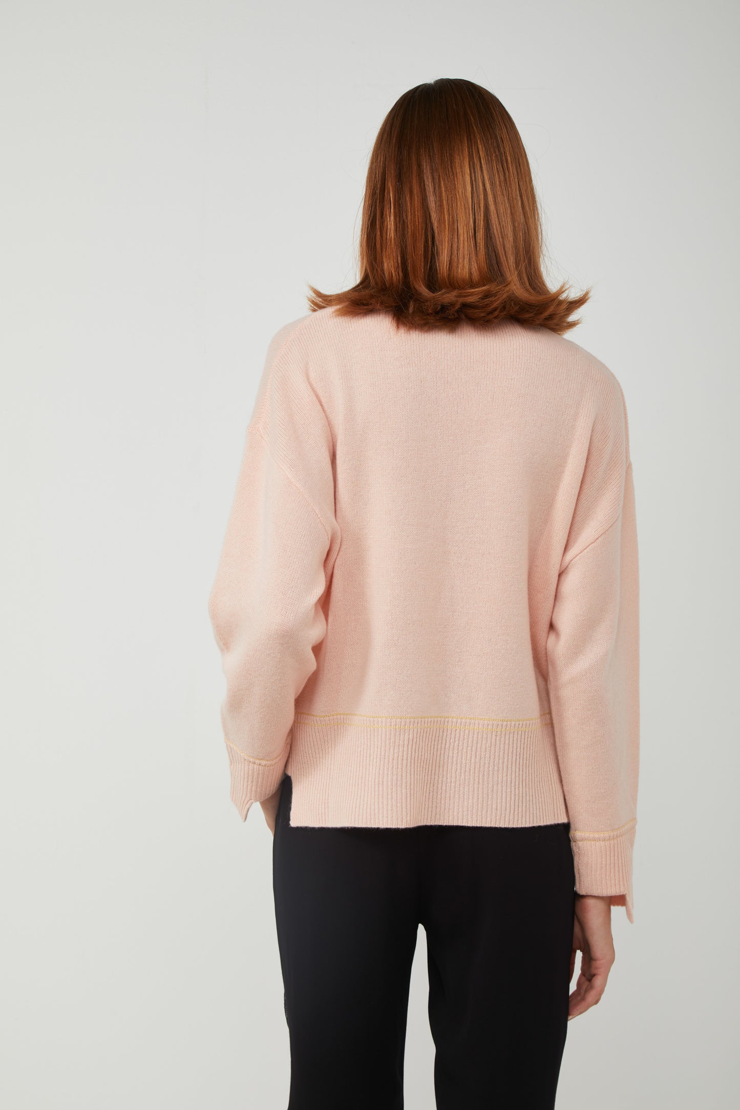 PINKO Maglione in Cashmere Rosa