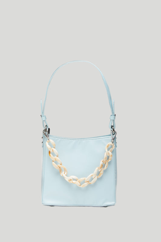 HVISK Amble Bag in Light Blue Recycled Nylon