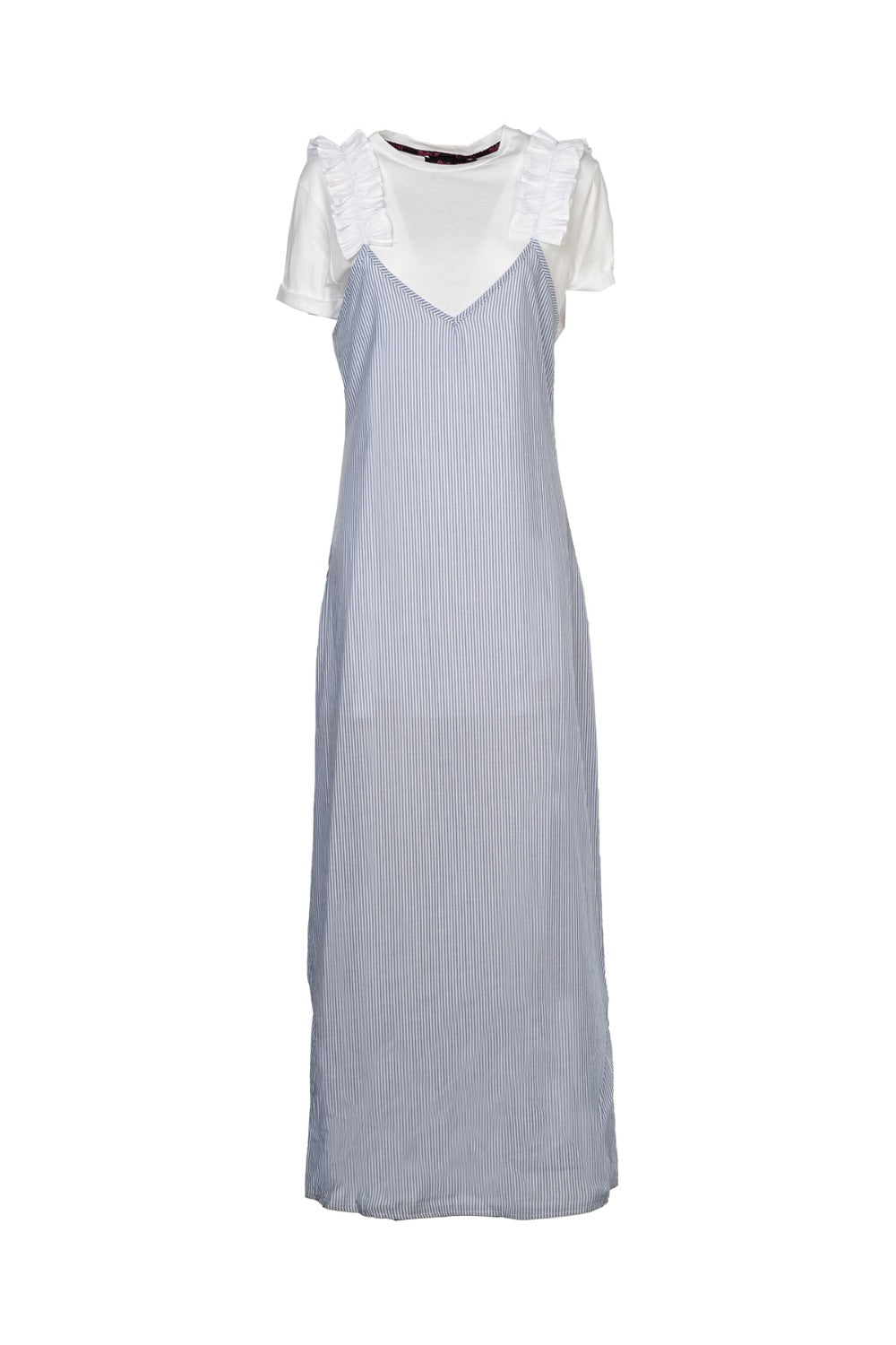 Light Blue Dress with Giulia N Couture® T-Shirt?