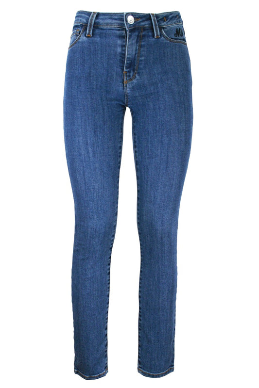 MY TWIN TWINSET Jeans Skinny con Cinque Tasche