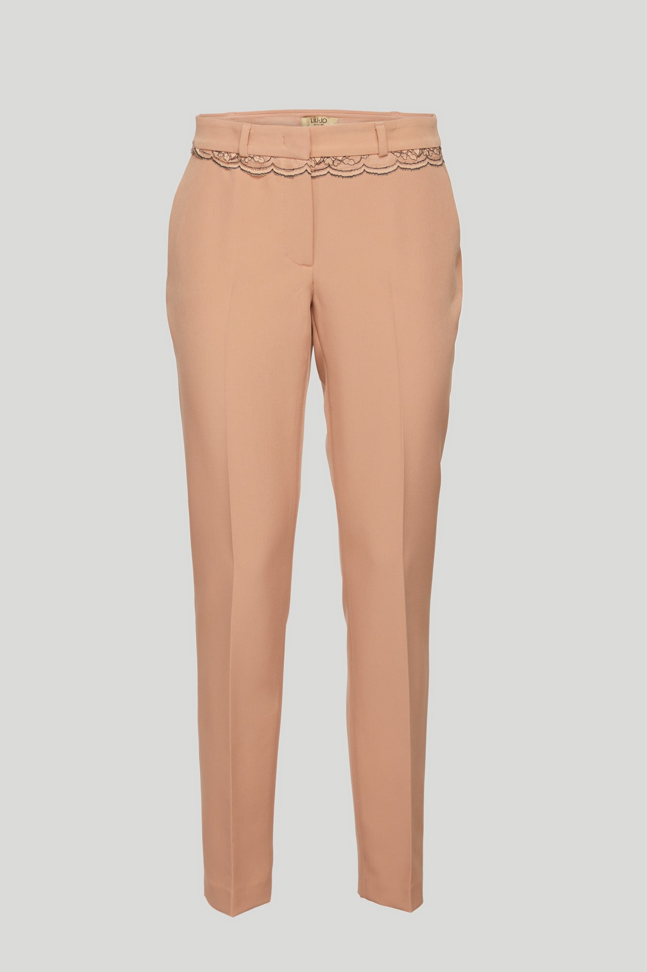 LIU-JO Pink Lace Trousers
