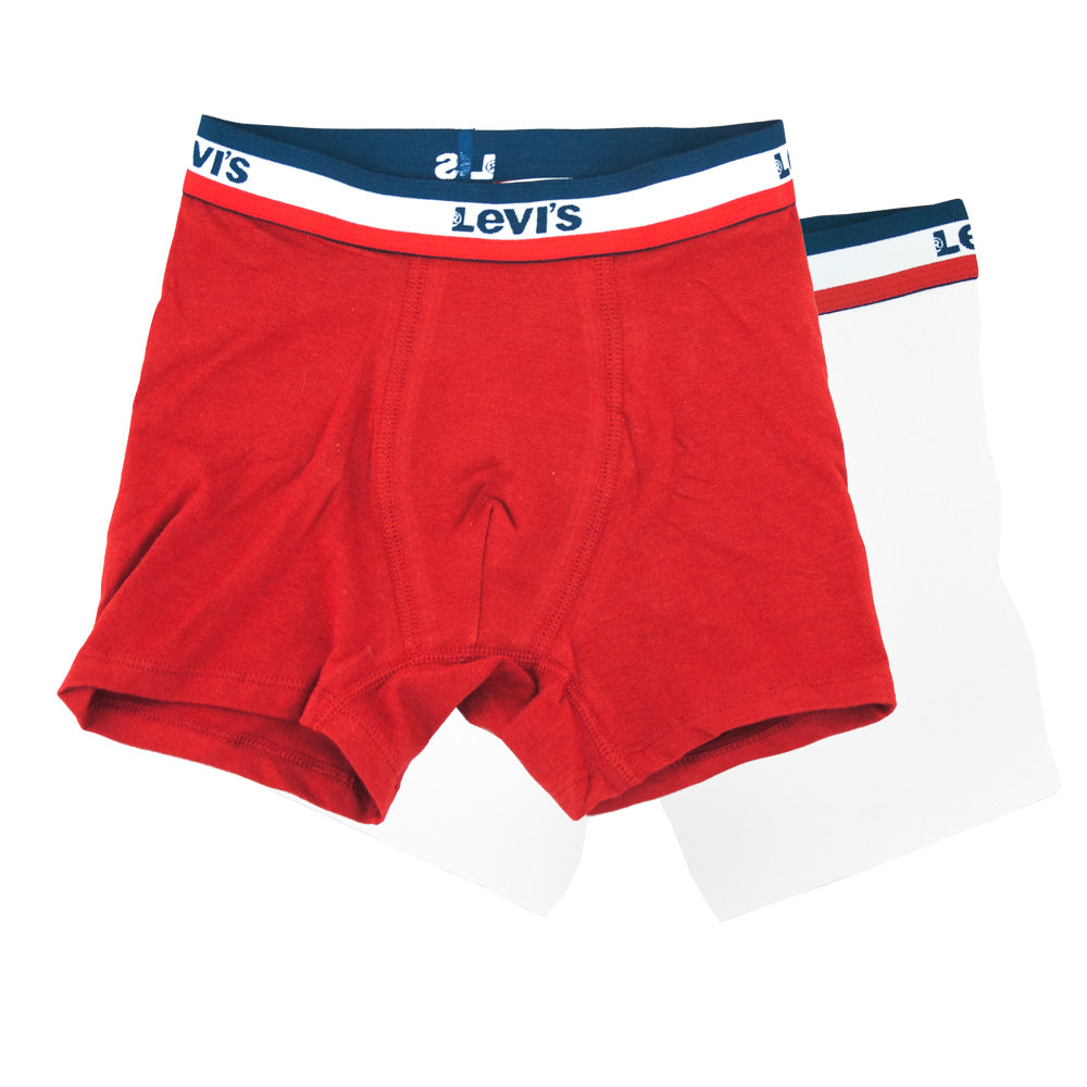 LEVI'S
Box Boxer Logo Red and White