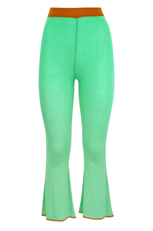 Akep Mint Green Trumpet Trousers