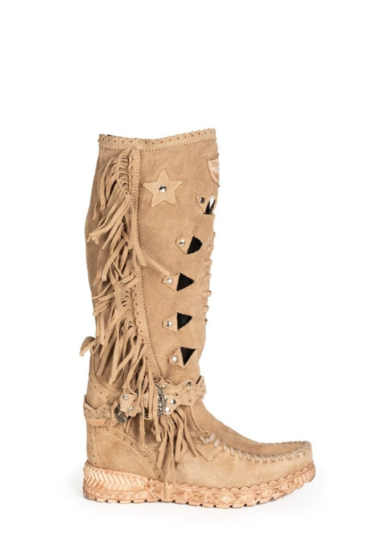 Squaw Silverstone Cream Boots