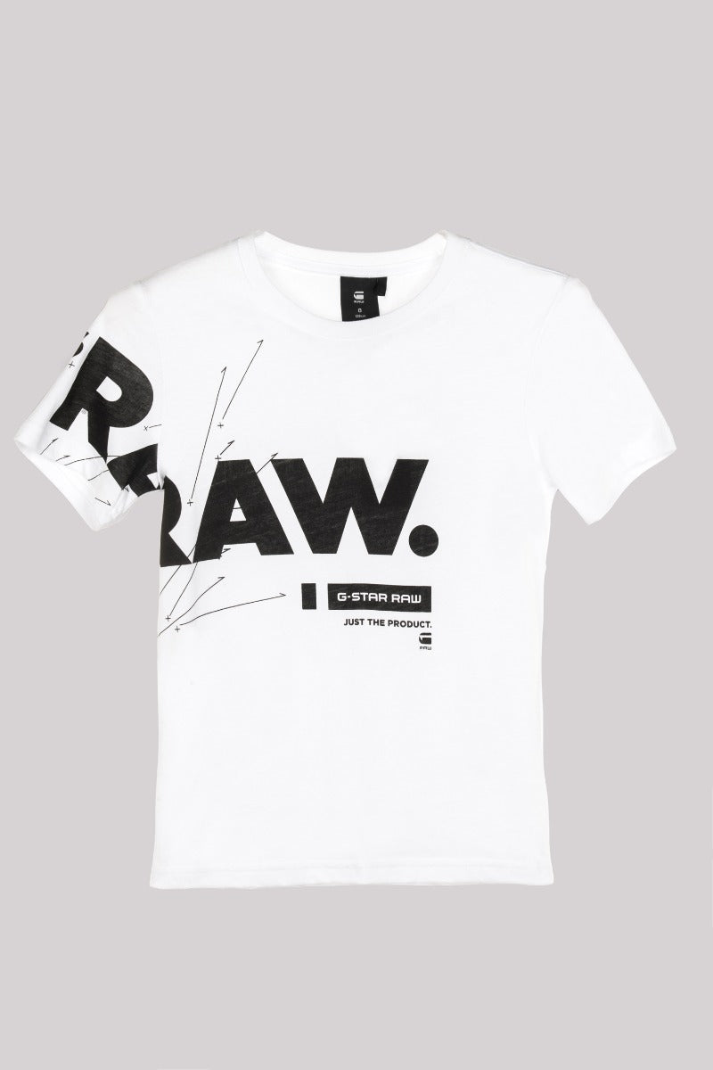 G-STAR RAW
White G-Star RAW Print T-Shirt