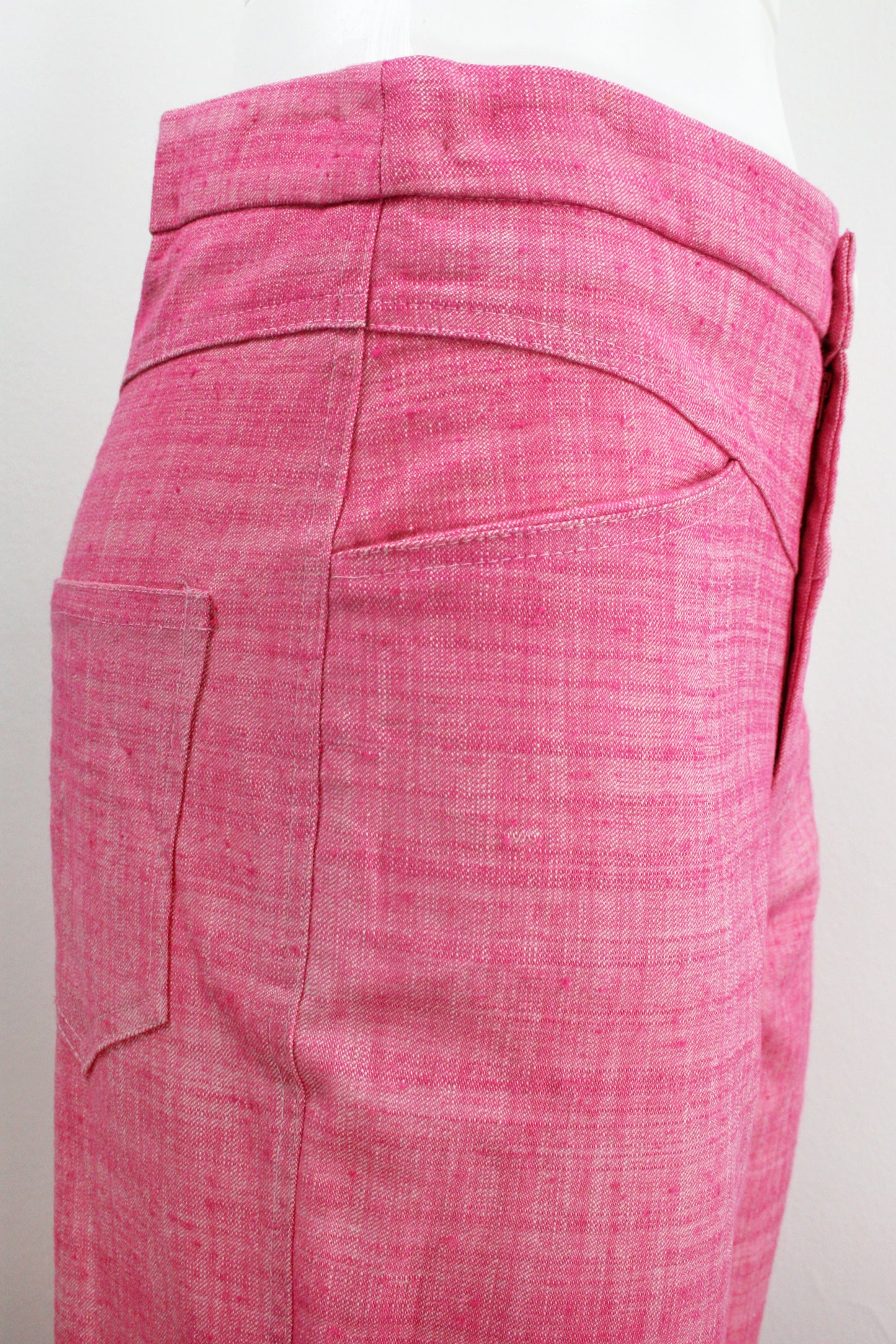 GIULIETTE BROWN Pantaloni Puffy Denim Cherry