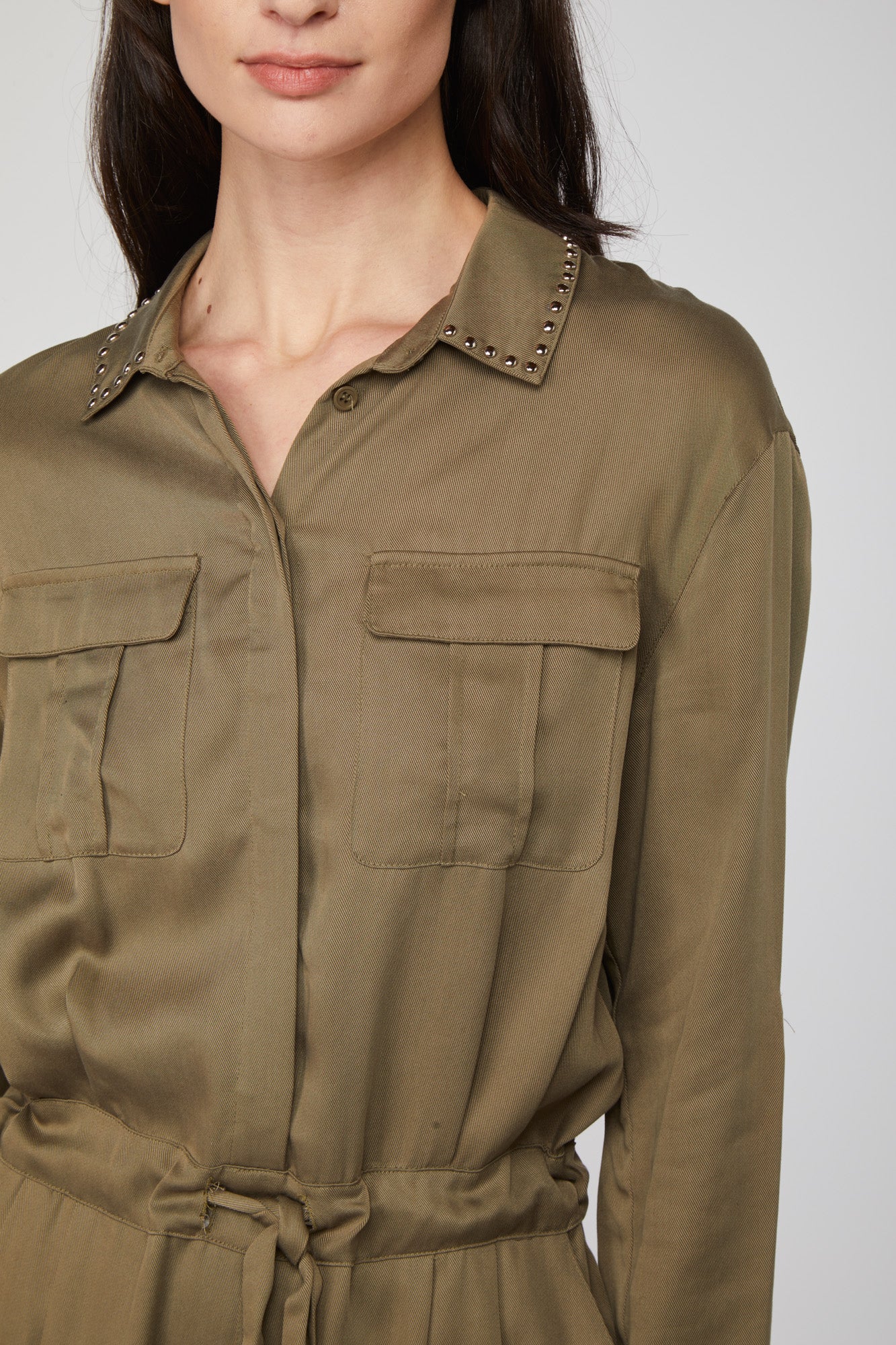 TWINSET Military Green Suit
