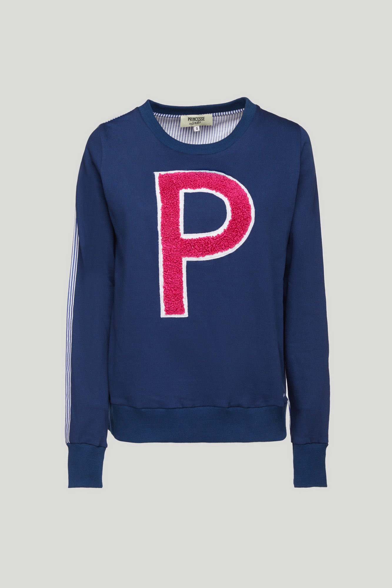 PRINCESSES LODO Blue "P" Sweatshirt