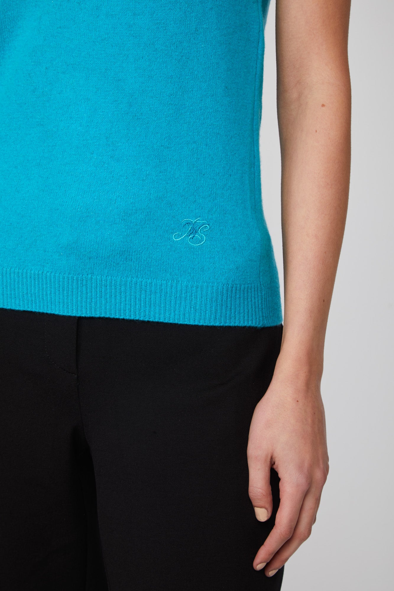 TWINSET Top in Maglia Turchese