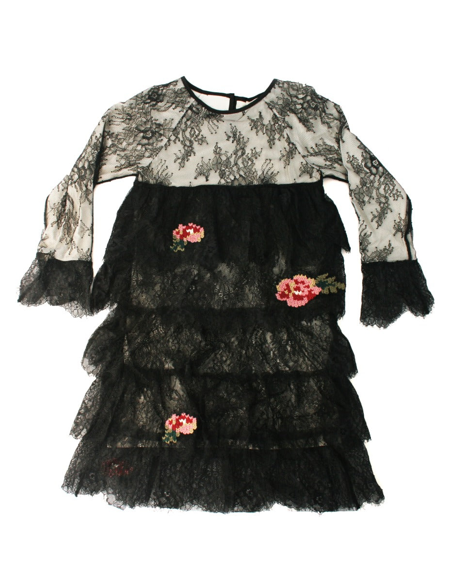 TWINSET GIRL
Twinset Girl embroidered lace dress