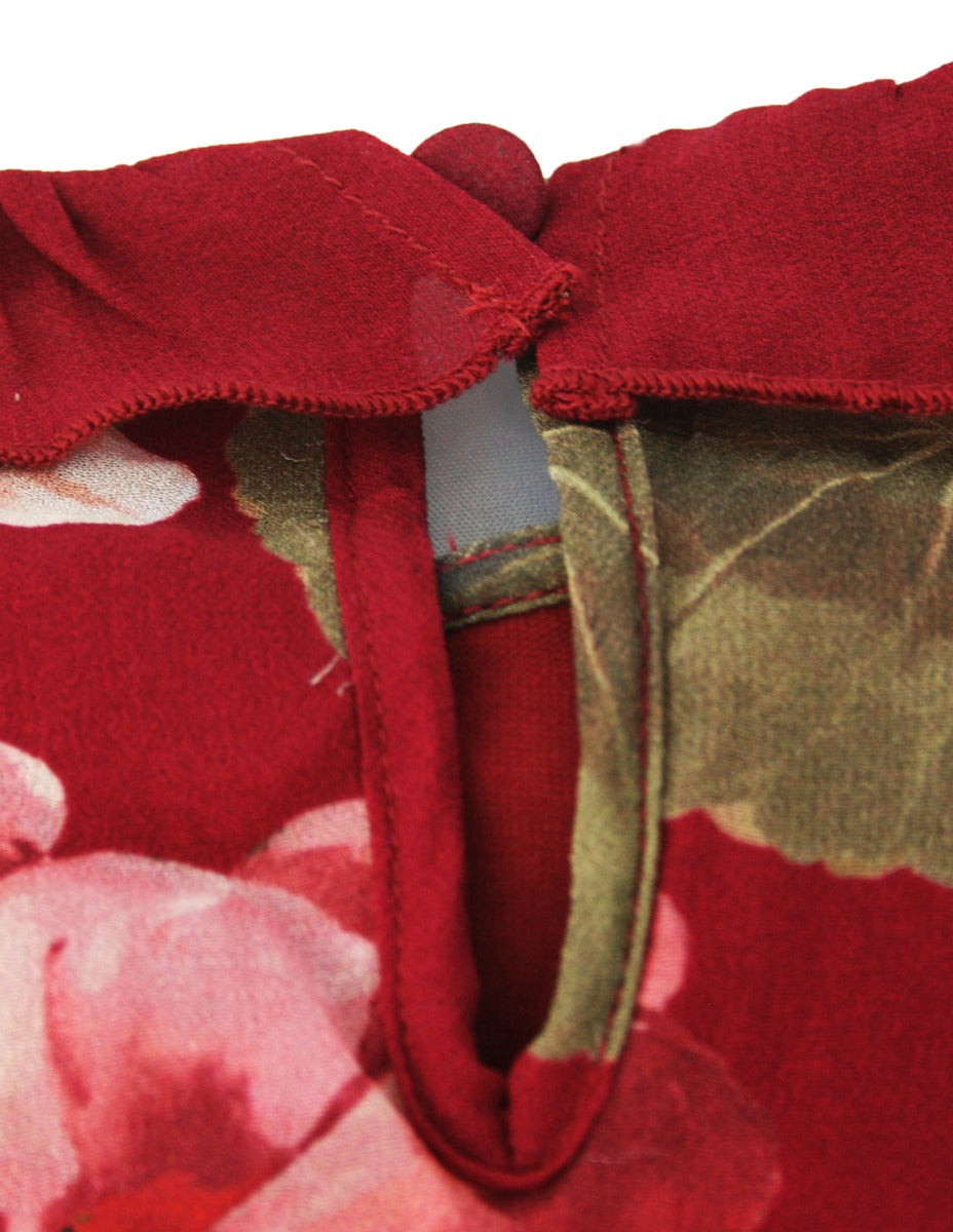 TWINSET GIRL Abito in Georgette Stampa Fiori