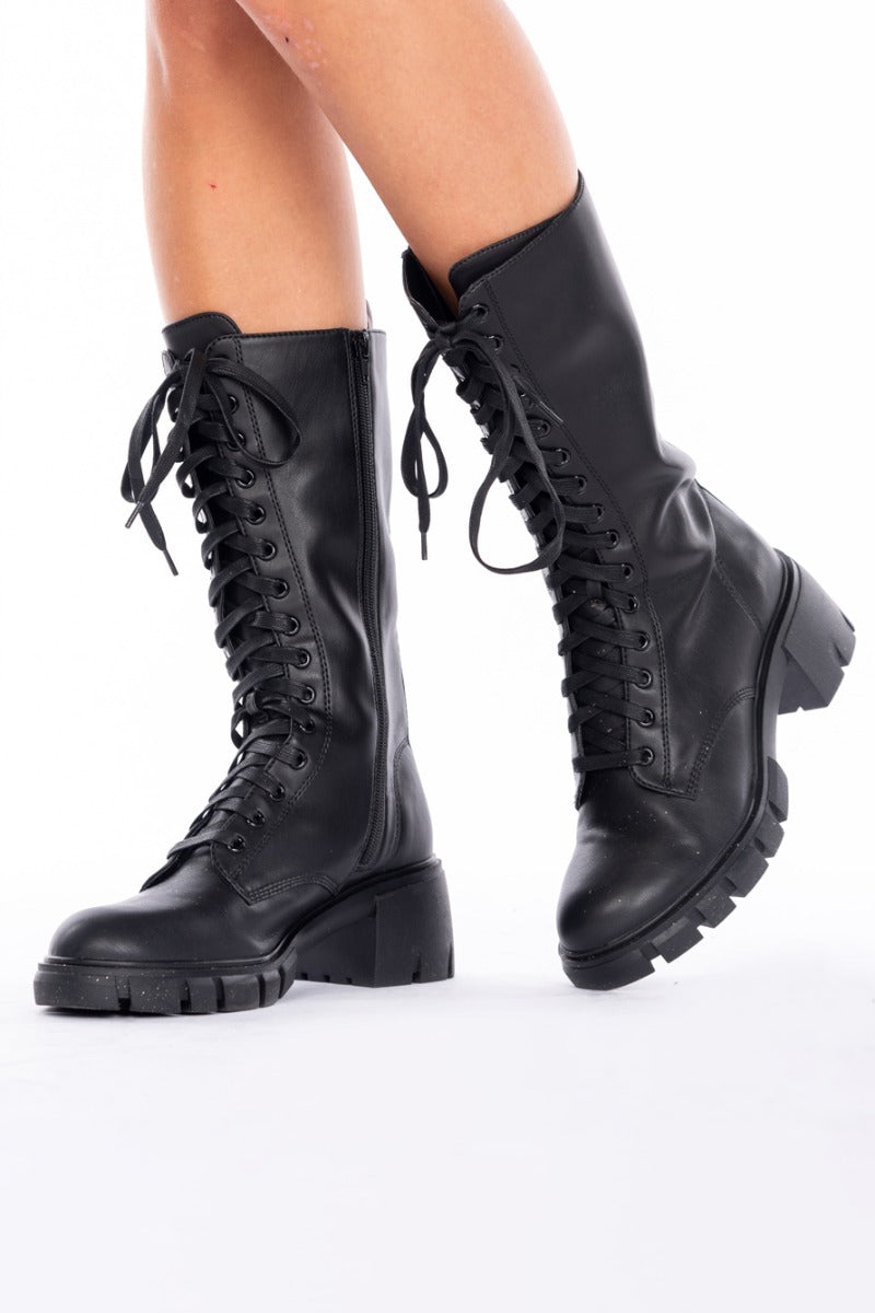 STEVE MADDEN Anfibi Humor Black