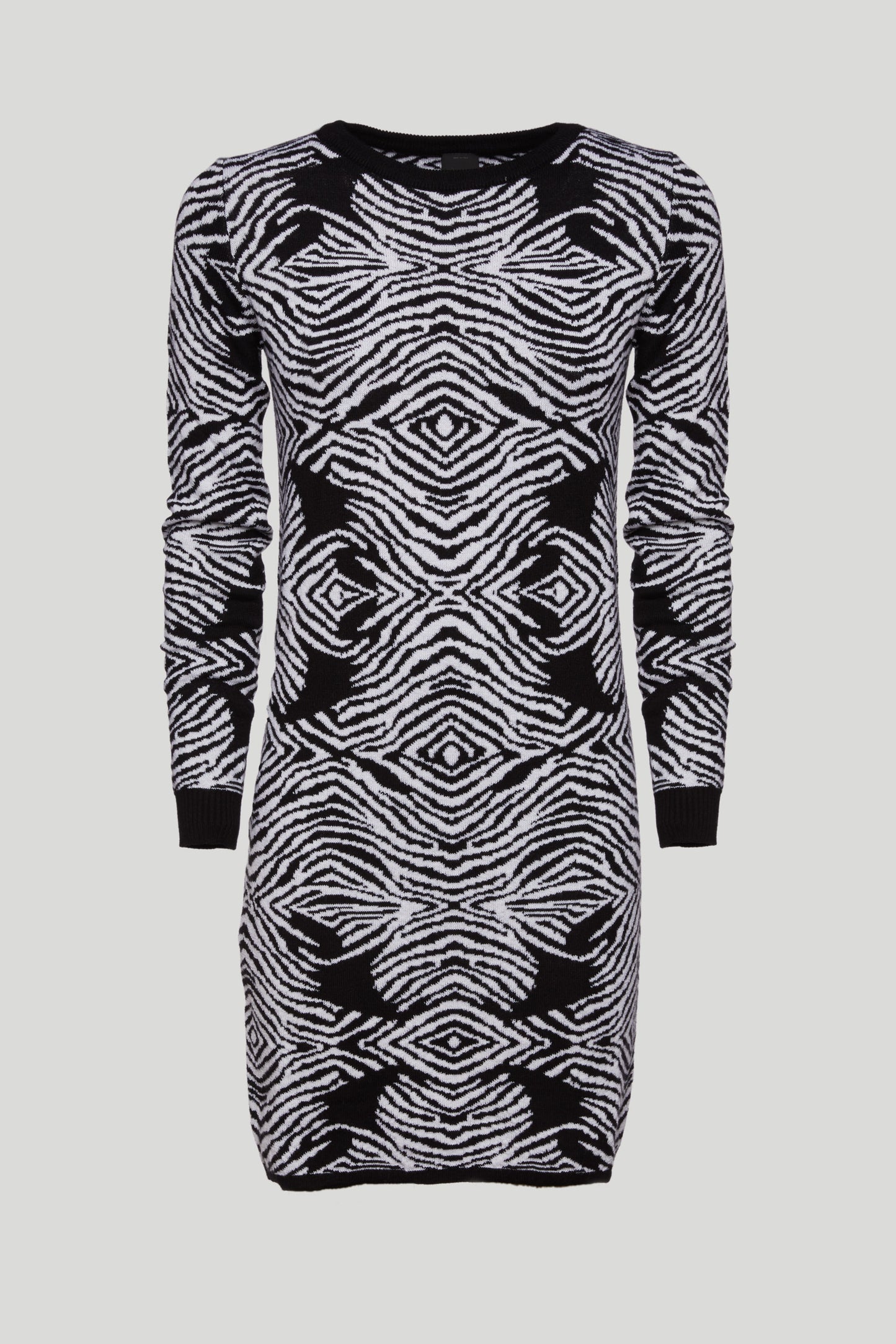 PINKO Zebra Knit Dress