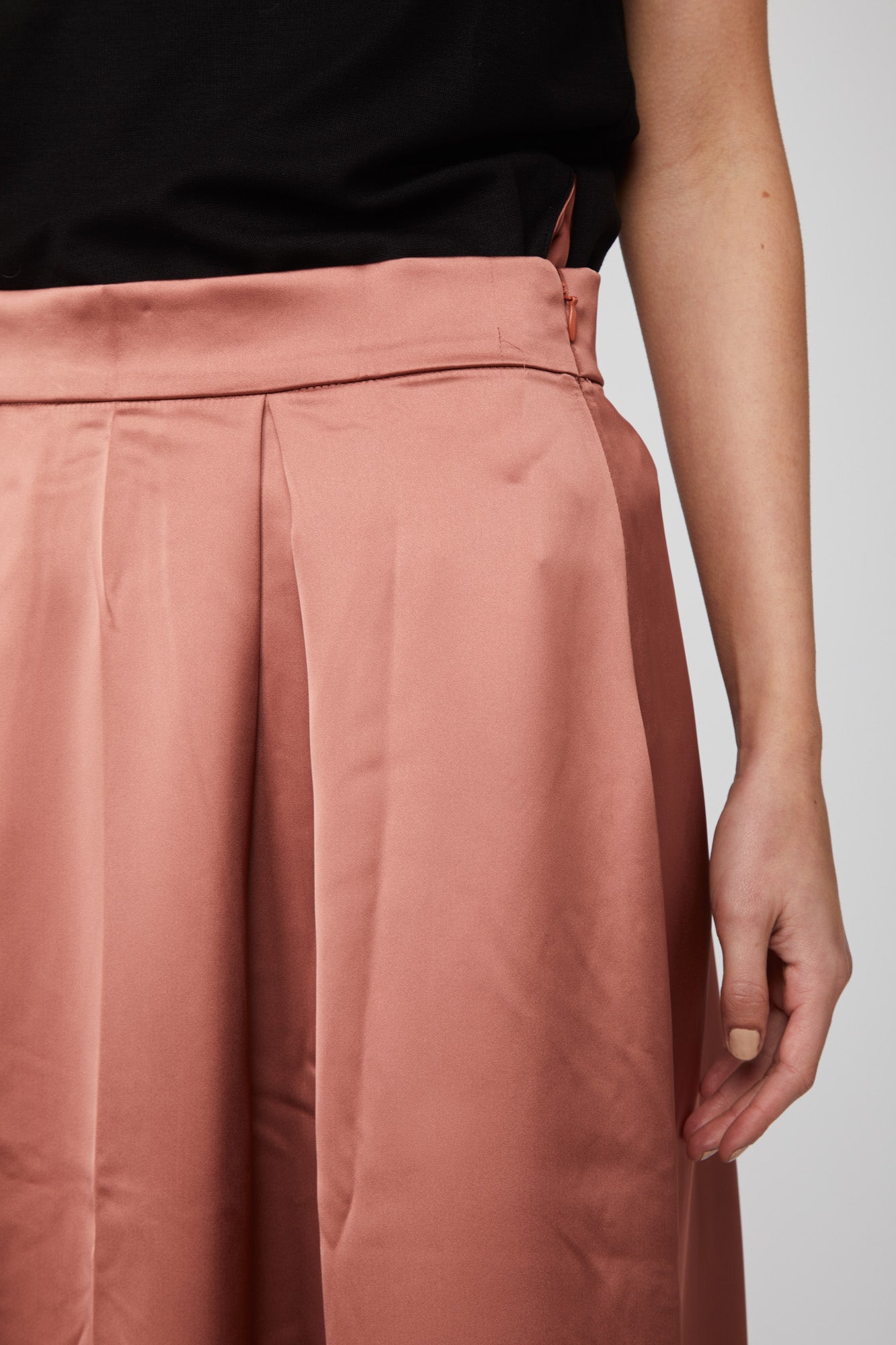 TWINSET Gonna a Pieghe Rosa