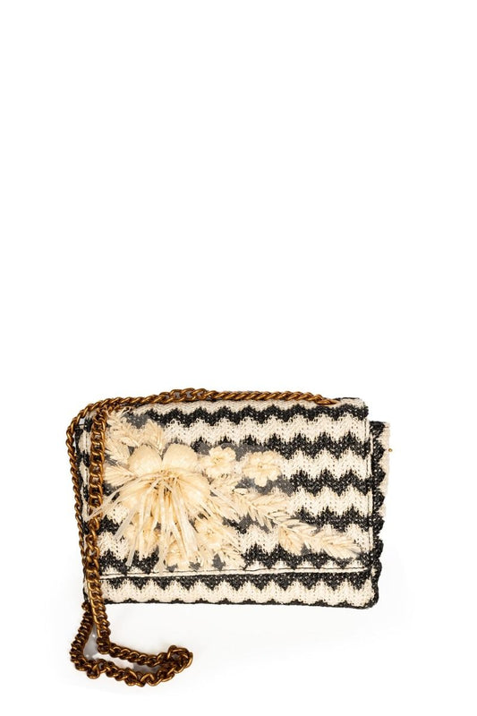 Borsa Crochet Nera Rue Madam